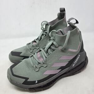 Adidas Terrex Free Hiker 2.0 Women’s 6.5 Green Trail Hiking Shoes